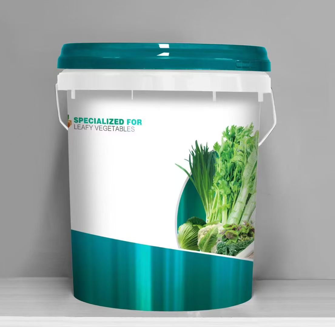 20L 多功能圆形塑料包装桶（防盗密封盖+加固提手）｜支持模内贴标/热转印/丝印·水产动保与多行业包装