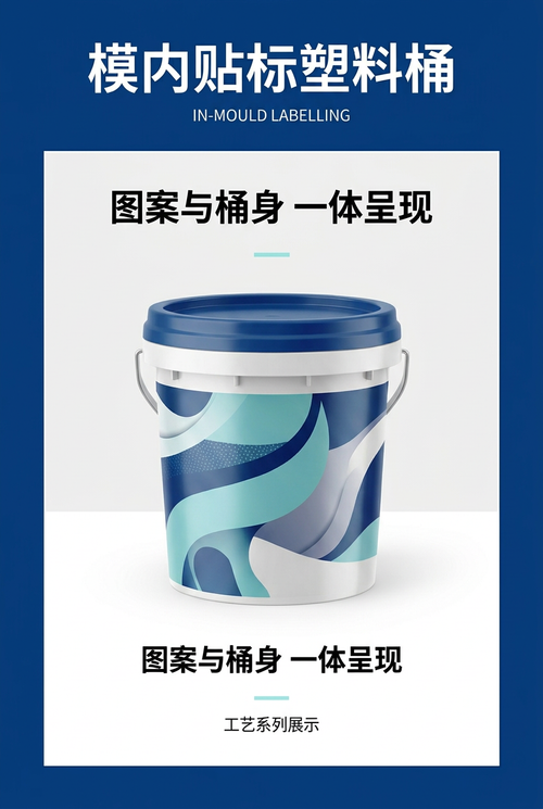 模内贴标塑料桶封面