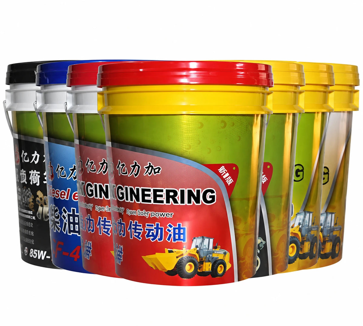 定制印刷塑料油漆桶（防盗密封盖+高强提手）｜涂料、涂层、粘合剂与建筑化学品包装